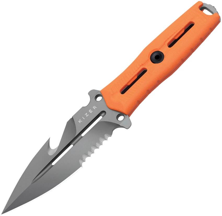 Kizer Cutlery Norcros Fixed Blade Orange ZX-FB01A5 by Kizer Cutlery