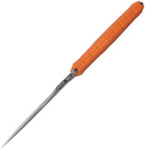 Kizer Cutlery Norcros Fixed Blade Knife Orange G10 Handle Nitro V Steel Durable Serrated Edge for Outdoor Enthusiasts by Kizer Cutlery