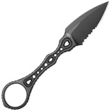 Kizer Cutlery Defensor Fixed Blade ZX-FB02A1 For Outdoor Enthusiasts With Bohler M390 Blade And Finger Ring by Kizer Cutlery