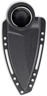 Kilimanjaro Stretta Neck Knife - 3 Inch 8Cr13MoV Drop Point Blade, Full Tang, Kydex Sheath, Beaded Ball Chain by Kilimanjaro