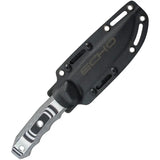 Kizlyar Echo Niolox Satin G10 Knife - Full Tang Drop Point Blade For Everyday Carry Lanyard Hole by Kizlyar