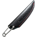 Kizlyar Sturm Mini Fixed Blade KK0146 - Compact One-Piece Knife With 2 Inch Satin AUS-8 Blade and Lanyard Hole by Kizlyar