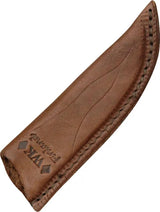 Kellam Fixed Blade Pocket Knife - Hand Forged Carbon Steel Blade With Pocket Clip And Leather Sheath by Kellam