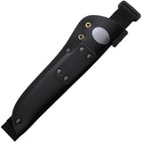 Kellam Ranger Puukko Leather Sheath JPM95 - Teflon Coated Carbon Steel Blade, Velcro Belt Loop by Kellam