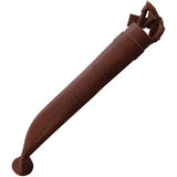 Kellam Tundra Ptarmigan KT23RIE Hammered Carbon Steel Knife with Reindeer Horn Pommel and Curly Birch Antler Handle by Kellam
