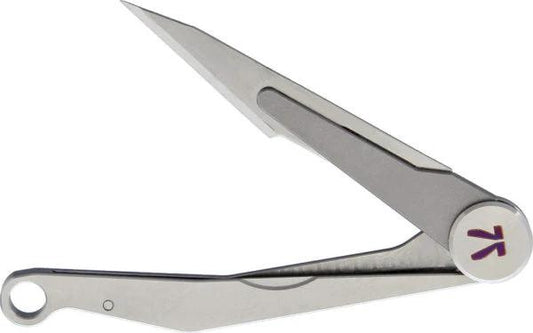 Klarus S1 XChange Blade Folder Titanium Handle For EDC Enthusiasts With Scalpel Blade Size 11 And Extra Blade by Klarus