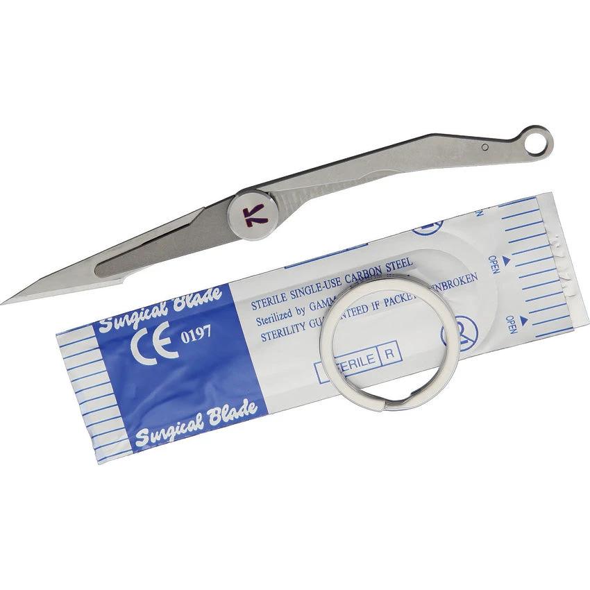 Klarus S1 XChange Blade Folder Titanium Handle For EDC Enthusiasts With Scalpel Blade Size 11 And Extra Blade by Klarus