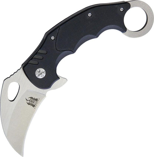 Komoran Karambit Linerlock Black QRFEB02 / KO019 by Komoran