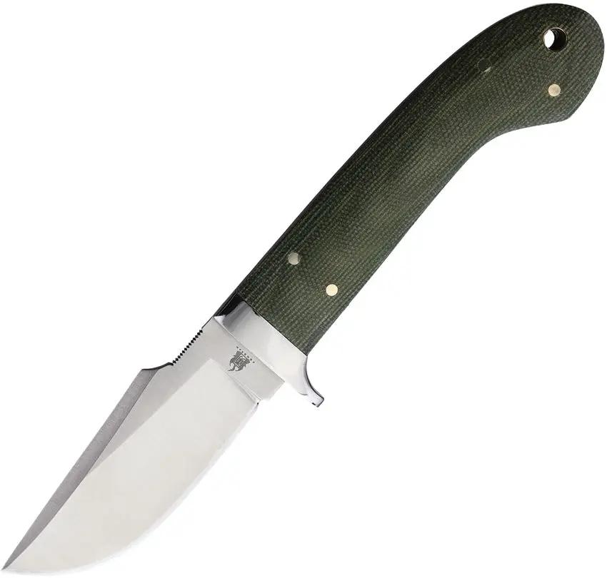 Komoran Fixed Blade Green Micarta KO026 by Komoran