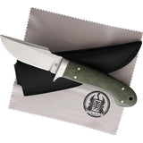 Komoran Fixed Blade Green Micarta KO026 by Komoran