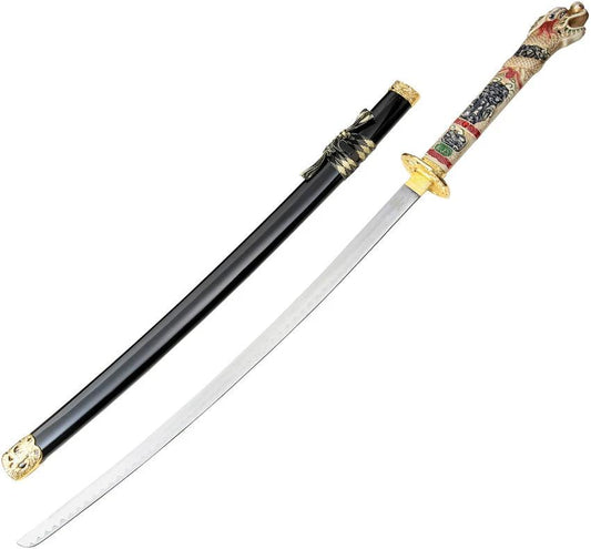 Komoran Black Dragon Katana KO044 RZ-002-BK by Komoran