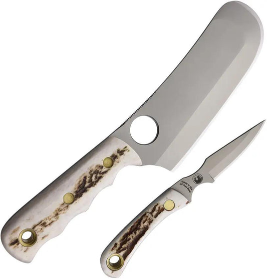Knives Of Alaska Brown Bear/Cub Combo Stag 00004FG by Knives Of Alaska