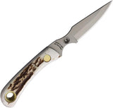 Knives Of Alaska Cub Bear Stag Knife - 2.5in D2 Tool Steel Blade Full Tang With Stag Handle by Knives Of Alaska