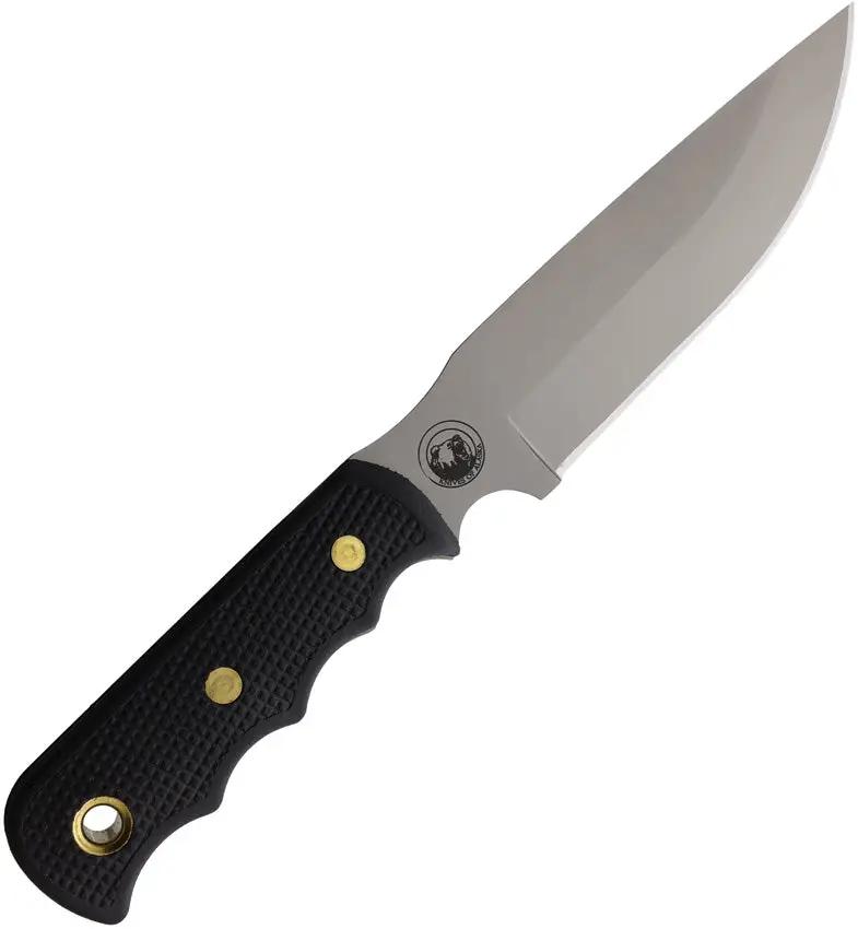 Knives Of Alaska Bush Camp Suregrip 00014FG - Bead Blast D2 Blade With Full Tang And Suregrip Handle by Knives Of Alaska