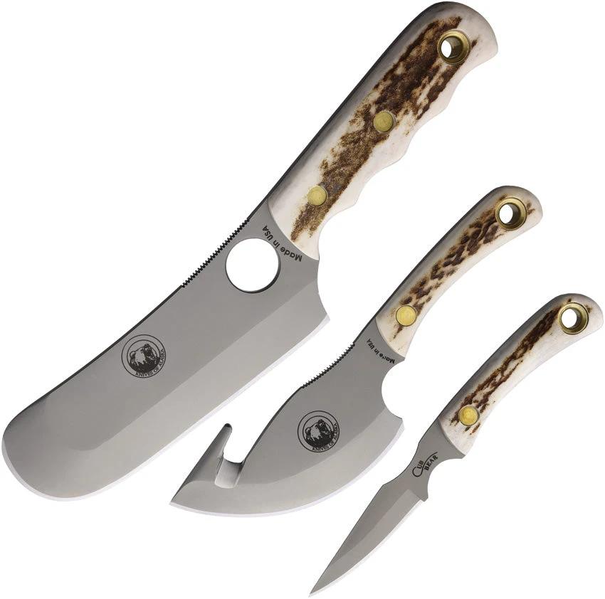 Knives Of Alaska Triple Combo Stag 00031FG by Knives Of Alaska
