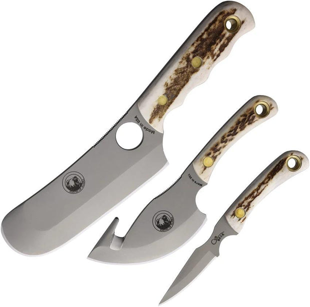 Knives Of Alaska Triple Combo Stag 00031FG by Knives Of Alaska