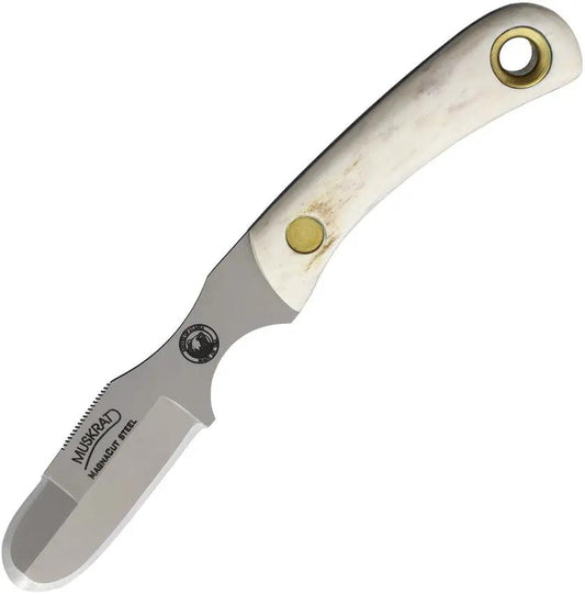 Knives Of Alaska Muskrat Magnacut Stag 00056FG by Knives Of Alaska