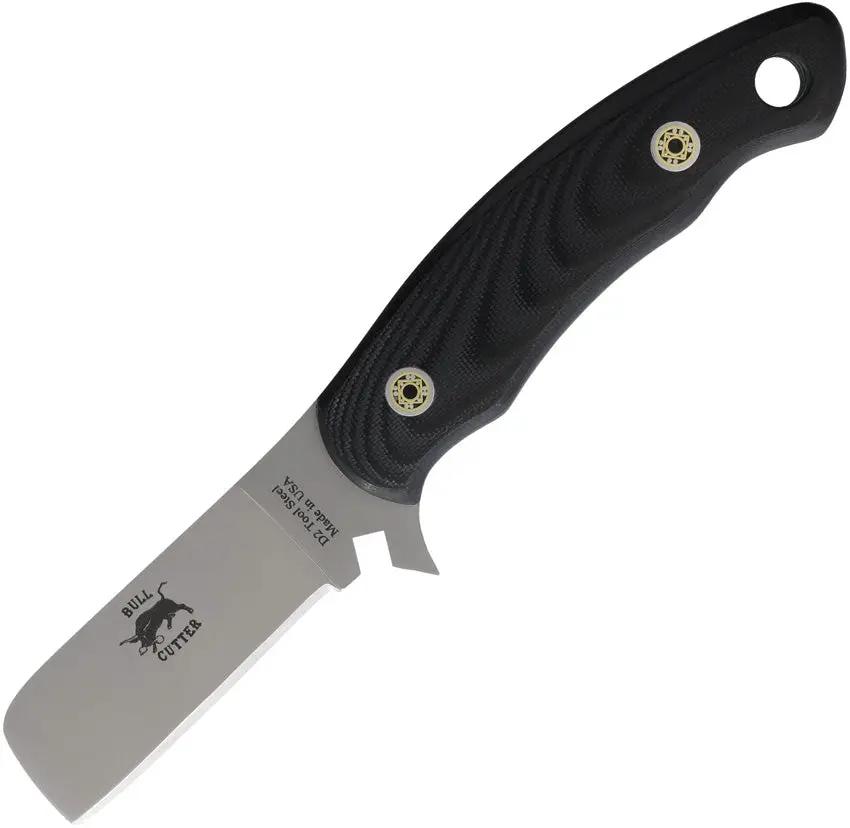 Knives Of Alaska Bull Cutter D2 Black G10 00076FG by Knives Of Alaska