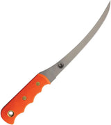 Knives Of Alaska Coho Fillet Orange 00087FG - Bead Blast 440C Stainless Fillet Blade With Orange SureGrip by Knives Of Alaska