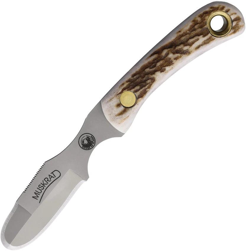 Knives Of Alaska Muskrat Stag Bone S30V 00090FG by Knives Of Alaska