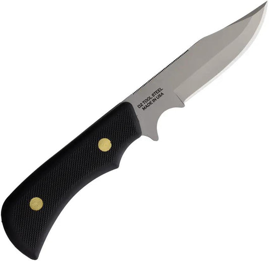 Knives Of Alaska Trekker Pronghorn Black 00160FG - 8.5 Inch Overall D2 Tool Steel Clip Point Blade With SureGrip Handle by Knives Of Alaska