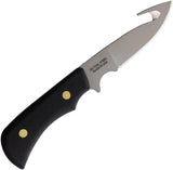 Knives Of Alaska Trekker Whitetail Black - 8.5in Overall With 3.25in Bead Blast D2 Guthook Blade And SureGrip Handle by Knives Of Alaska