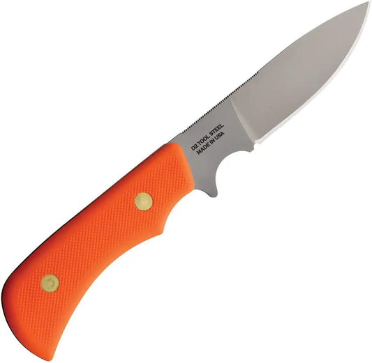 Knives Of Alaska Trekker Elk Hunter Orange 00177FG - D2 Tool Steel Bead Blast Blade, Orange SureGrip by Knives Of Alaska
