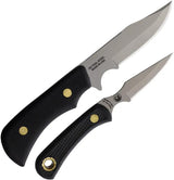 Knives Of Alaska Pronghorn Cub Combo Sure 00197FG - Bead Blast D2 Blades With Black SureGrip Full Tang by Knives Of Alaska