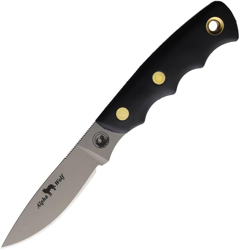 Knives Of Alaska Alpha Wolfe D2 Black 00326FG by Knives Of Alaska