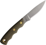 Knives Of Alaska Alpha Wolfe D2 OD G10 00330FG Bead Blast Blade Full Tang OD Green Handle by Knives Of Alaska