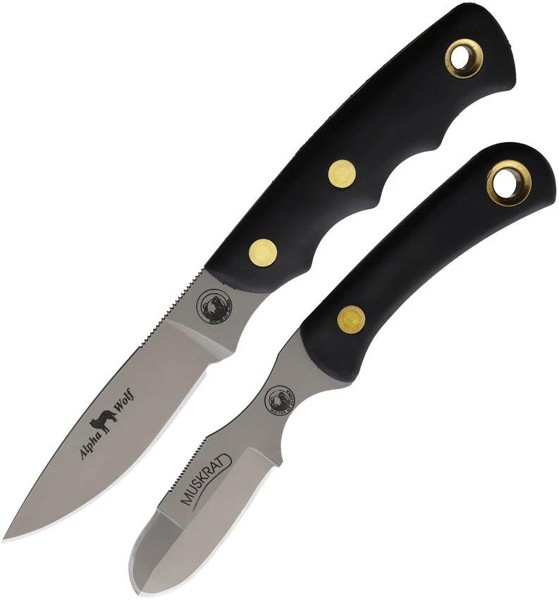 Knives Of Alaska Alpha Wolfe/Muskrat Combo 00370FG by Knives Of Alaska