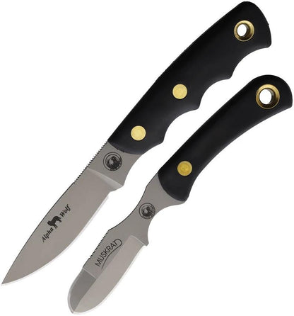 Knives Of Alaska Alpha Wolfe/Muskrat Combo 00370FG by Knives Of Alaska