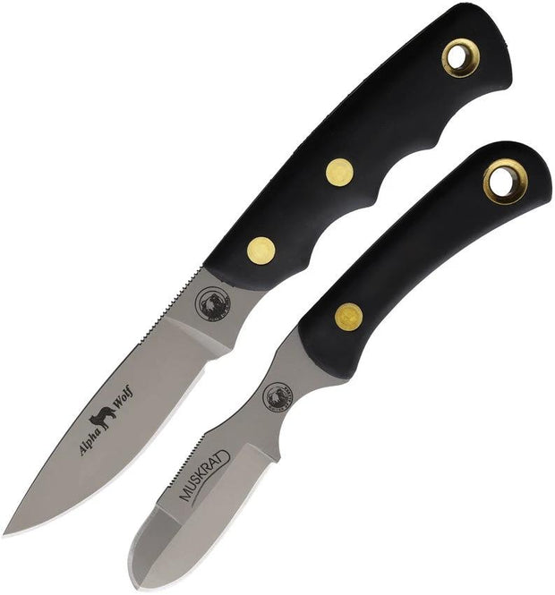 Knives Of Alaska Alpha Wolfe/Muskrat Combo 00370FG by Knives Of Alaska
