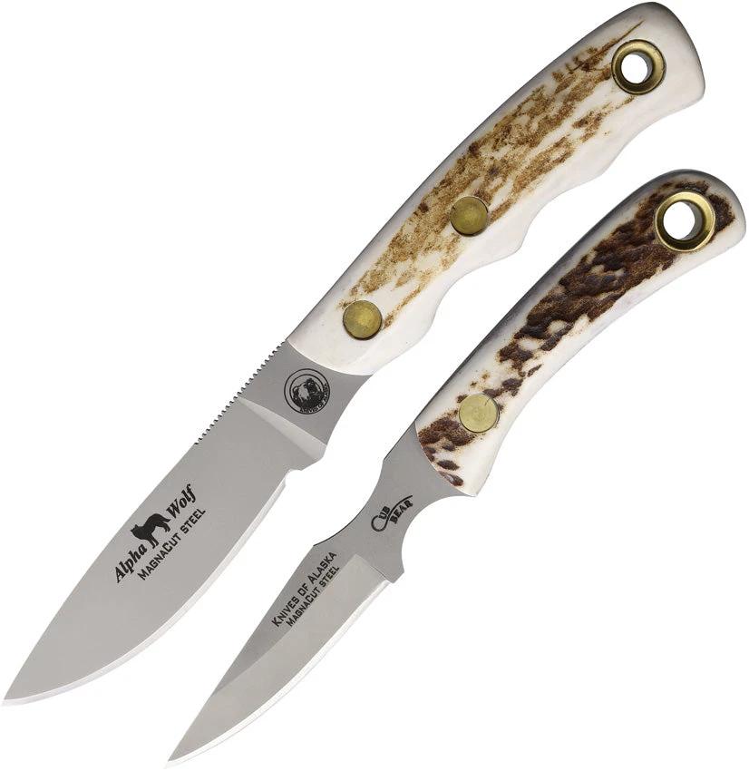Knives Of Alaska Alpha Wolf/Cub Combo Magna 00373FG by Knives Of Alaska