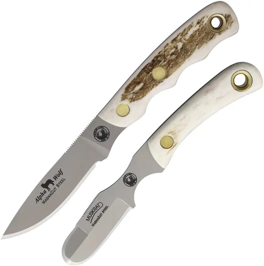 Knives Of Alaska Alpha Wolf Magnacut / Muskrat 00375FG by Knives Of Alaska