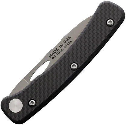 Knives Of Alaska Hunter Linerlock CF 00394FG - Carbon Fiber Handle, D2 Tool Steel Blade by Knives Of Alaska