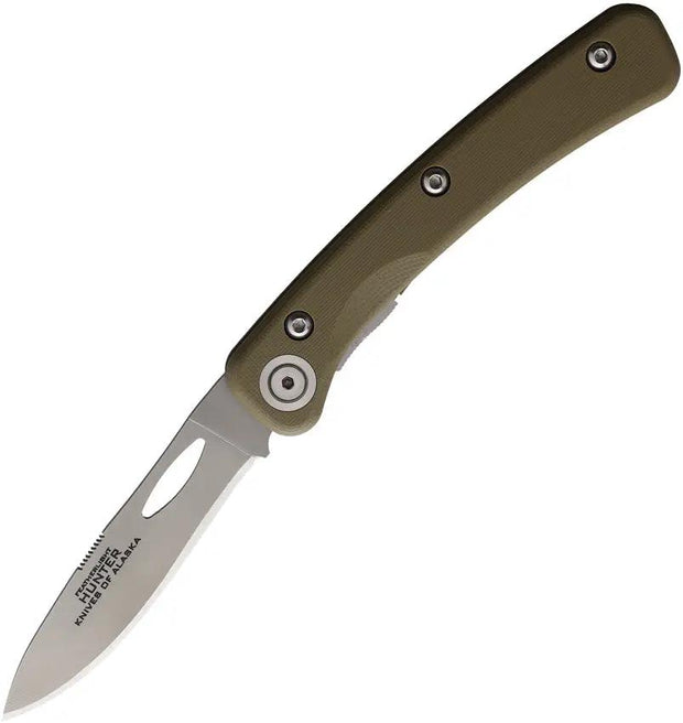 Knives Of Alaska Hunter Linerlock G10 OD 00395FG by Knives Of Alaska