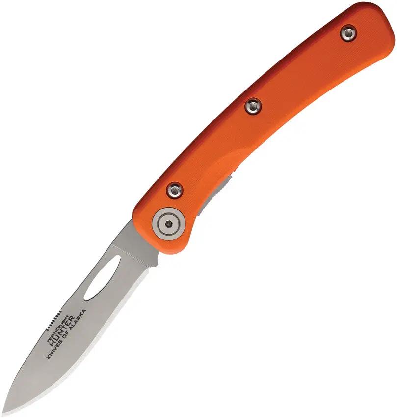Knives Of Alaska Hunter Linerlock Orange G10 00397FG by Knives Of Alaska