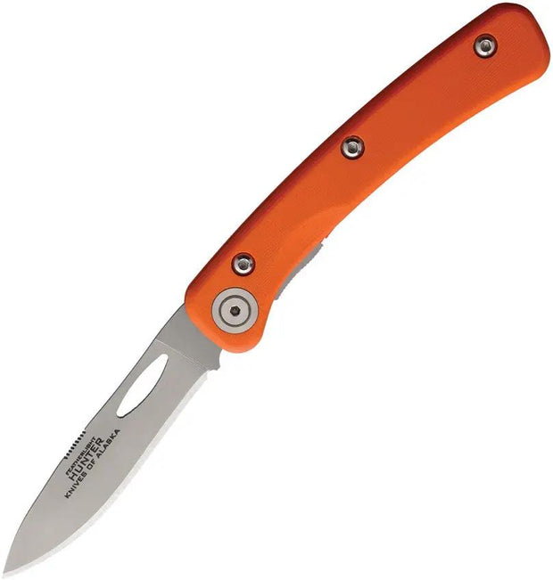 Knives Of Alaska Hunter Linerlock Orange G10 00397FG by Knives Of Alaska