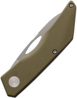Knives Of Alaska Osprey Slip Joint OD 00414FG - 2.5 Inch D2 Blade Bead Blast OD Green G10 Handle by Knives Of Alaska
