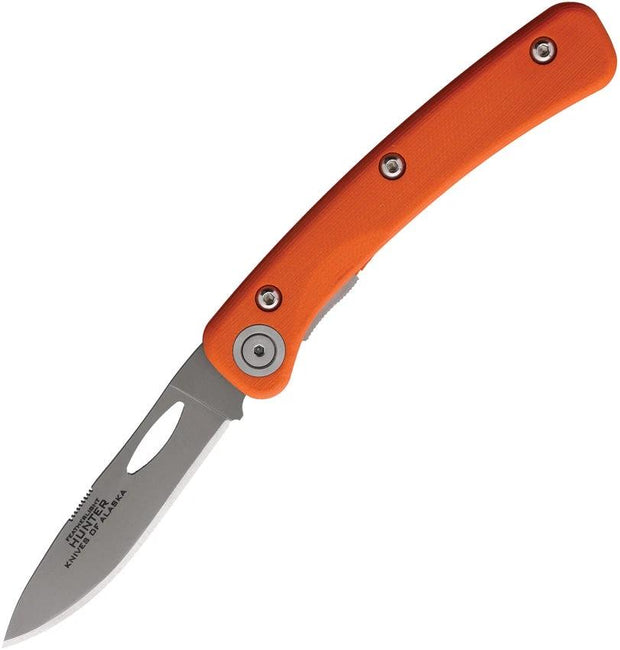Knives Of Alaska Hunter Linerlock G10 Org 00450FG by Knives Of Alaska