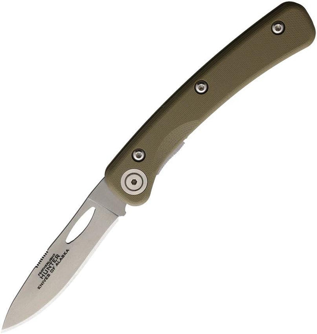 Knives Of Alaska Hunter Linerlock G10 OD 00452FG by Knives Of Alaska