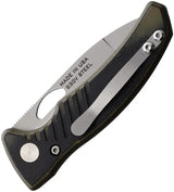 Knives Of Alaska Eagle Linerlock - S30V Bead Blast Blade With Black OD Green G10 Handle by Knives Of Alaska