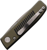 Knives Of Alaska Onyx Linerlock - S30V Stainless Blade With OD Green Black G10 Handle by Knives Of Alaska