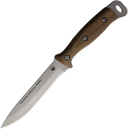 Knives Of Alaska Defense Survival D2 Tan Kydex 00844FG by Knives Of Alaska
