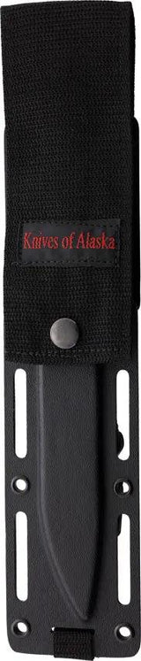 Knives Of Alaska Defense Survival D2 Tan Kydex 00844FG - Bead Blast D2 Blade With Full Tang And Tan G10 Handle by Knives Of Alaska