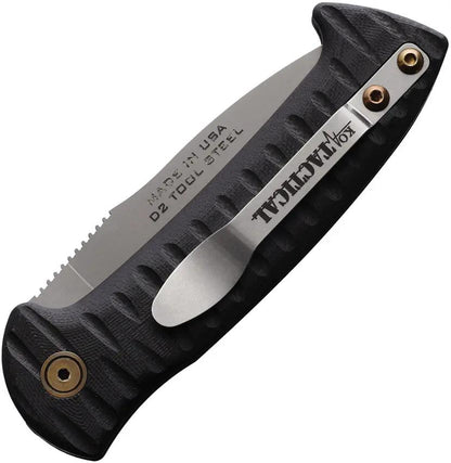 Knives Of Alaska Auto Strike Force Button Lock 00911FG - Automatic Opening With D2 Blade And Black G10 Handle by Knives Of Alaska