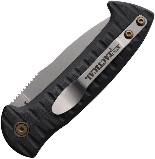 Knives Of Alaska Auto Strike Force Button Lock - Automatic Opening, MagnaCut Blade, Bead Blast Finish, Black G10 Handle by Knives Of Alaska