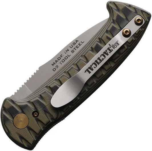 Knives Of Alaska Auto Strike Force Button Lock 00915FG - Automatic Opening Folding Knife With D2 Blade by Knives Of Alaska