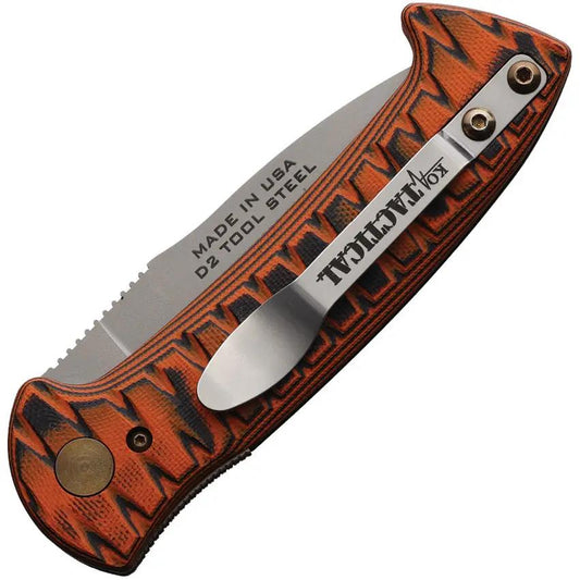 Knives Of Alaska Auto Strike Force Org/Blk Serr 00917FG by Knives Of Alaska